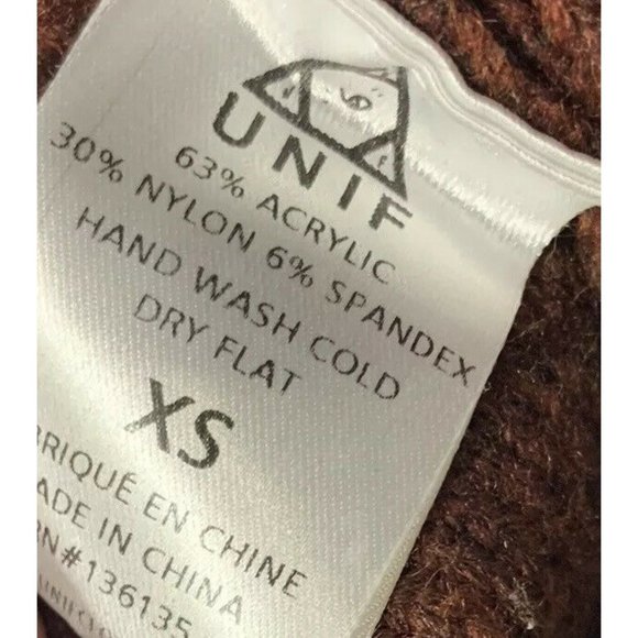 Urban Outfitters Sweater Unif X Size Xs Brown Gray - Picture 7 of 8